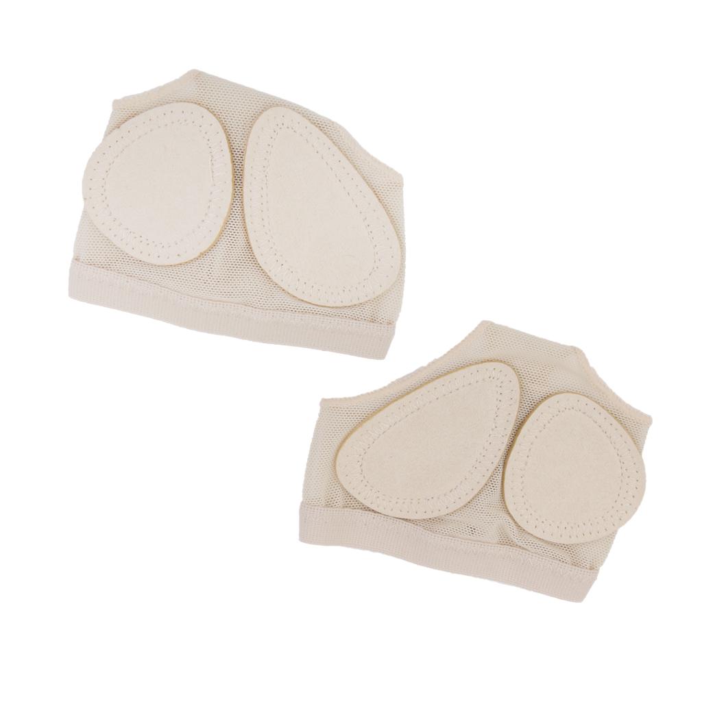 2pc Ballet Dance Foot Thong Toe Undies Forefoot Cushion S-XL
