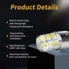2/10 Pieces of 1156 BA15S P21W 1157 BAY15D P21/5W S25 G18 Grade A LED 5050 Chips Brake Light Bulbs Reverse Parking Turn Signals Bulbs 7