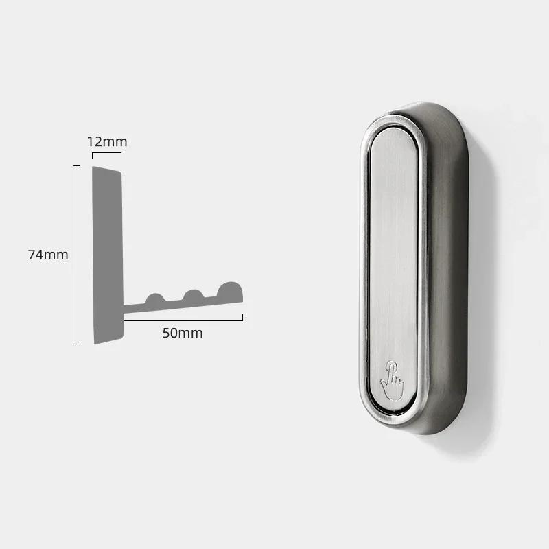 Folding Wall Hook Towel Coat Hook Stainless Hook for Home and Decoration Kitchen Bathroom Matte Towel Hanger Storage Organizer