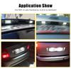 For Ford Focus 2 ST 225 C Max 2003 2004 2005 2006 2007 2008 2MK2 2PCS Car LED Number License Plate Light Lamps Lighting Upgrade