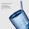 TAIC Pure Titanium Insulated Mug with Lid & Straw
