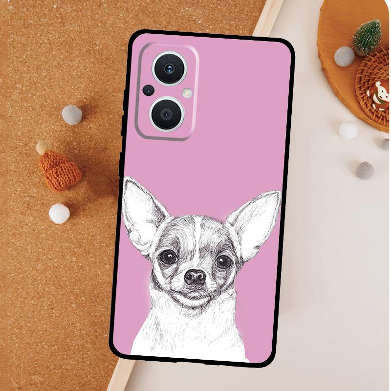 

Chihuahua Dog Phone Case For OPPO Reno 13 F 12 F 11 8T 7 8 10 Pro OPPO Find X8 X6 Pro X3 X5 Lite Cover OPPO Reno11 F