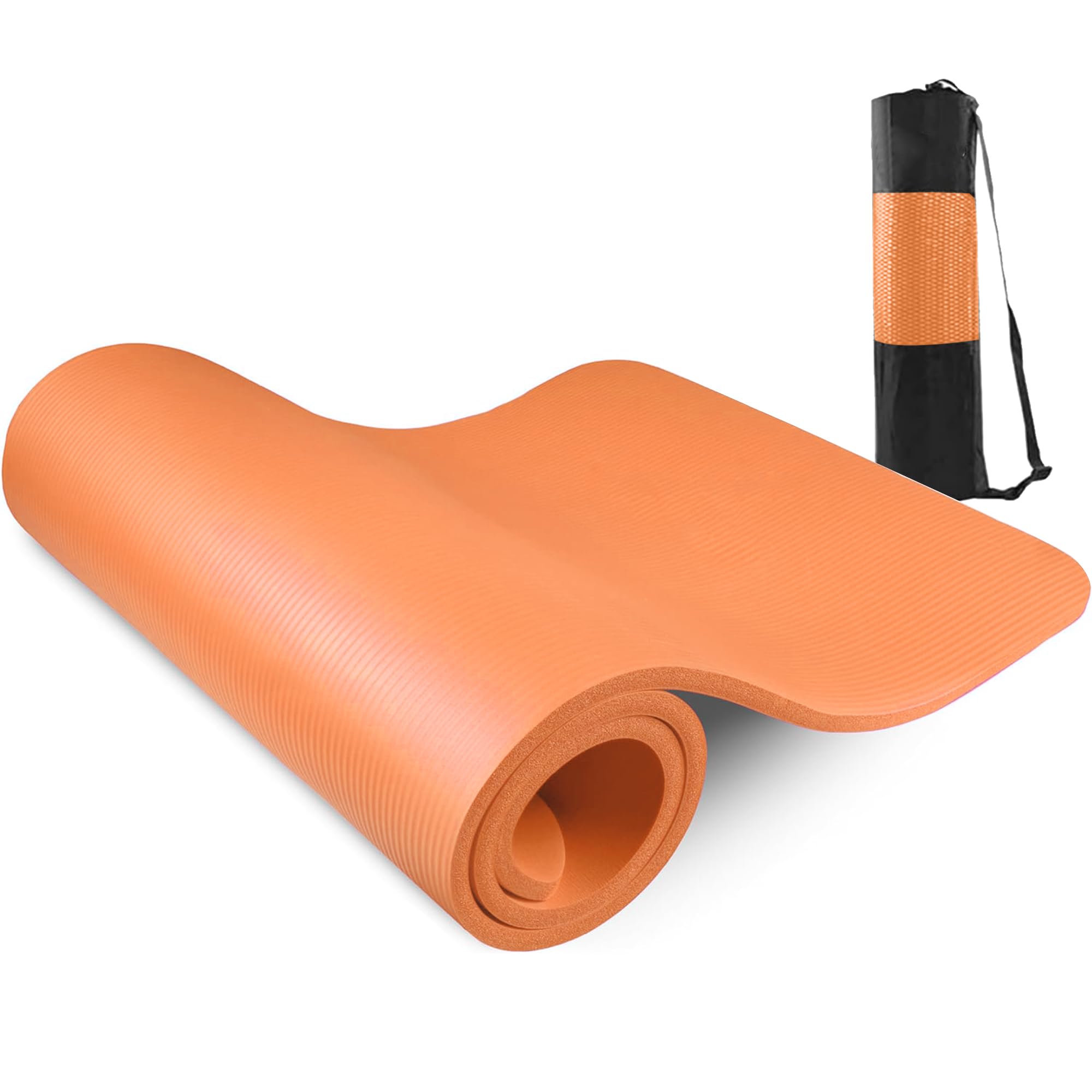 

AYO Thick Yoga Wide Training Mat for and Strength Training for Indoor Yoga and Mat, 10mm/15mm Thick, Yoga, Exercise, Stretching, Fitness, Pilates,