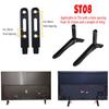 14-100 Inches Universal Table TV Stand Base LCD Flat Screen Table Top Pedestal Mount Iron Easy Installaation Load Up