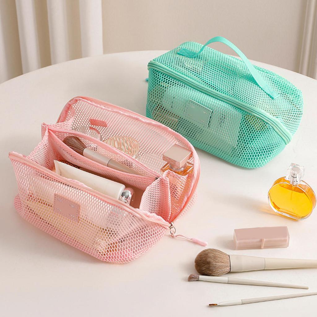 Makeup Organizer Female Toiletry Kit  Make Up Case Storage Pouch Vanity Storage  Cosmetic Bag  Organizer Bag For Travel Zip