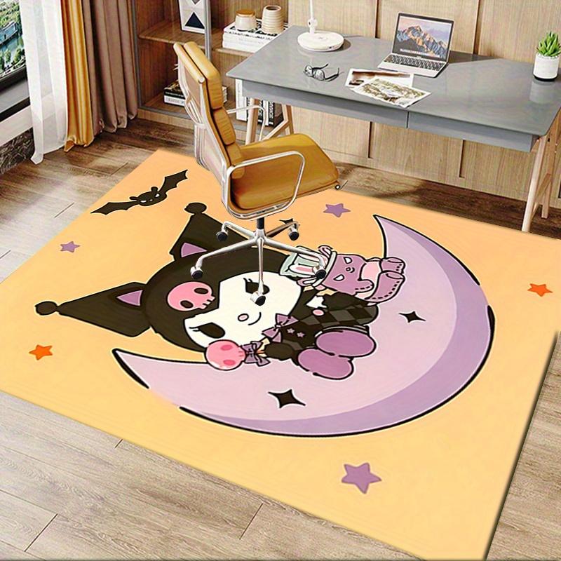 Office Rug Moon, Halloween Anti-Slip Rug, Machine Washable for Living Room, Bedroom, Office, Multiple Sizes, Bedroom Mat, Decorative Mat, Durable Mat,