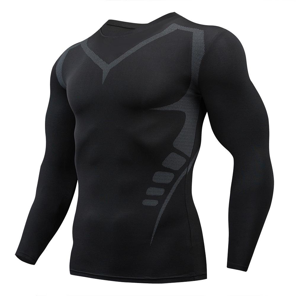 2025 Sport Compression T-Shirts: Long & Short Sleeves for Fitness, Running, Body Shaping