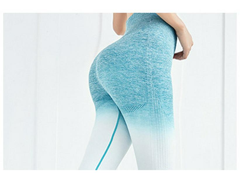 Spring Fitness High Waist Yoga Pants: Elastic Mesh Leggings with Tummy Control and Hip Lift for Women