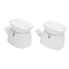 RV Door Catch Prevents Door Shake White Sturdy Stopper for Motorhome Travel Trailers 5th Wheel Trailers
