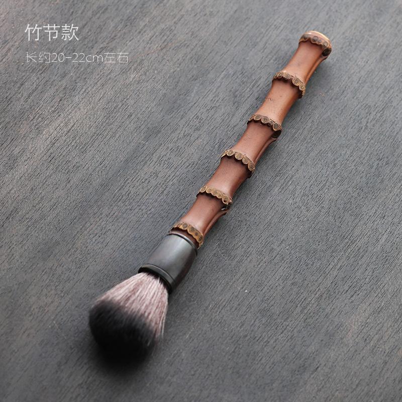 Natural Pot Brush Handmade Old Bamboo Tea Brush Bamboo Root Bamboo Tea Brush Kung Fu Tea Accessories