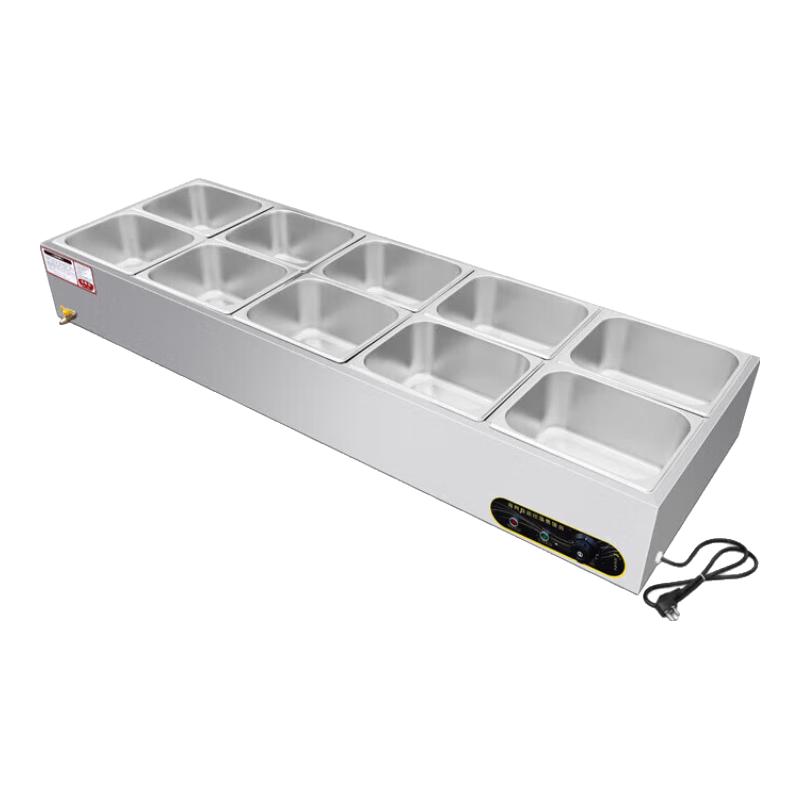 Коммерческий подогреватель пищи для фуршета и сервировочный стол, вилка CN (адаптер в комплекте)