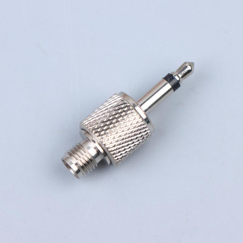1 3 5PCS SMA Female to 3.5mm Mono Audio Adapter Connector for Radio Headphone Audio Test Gear