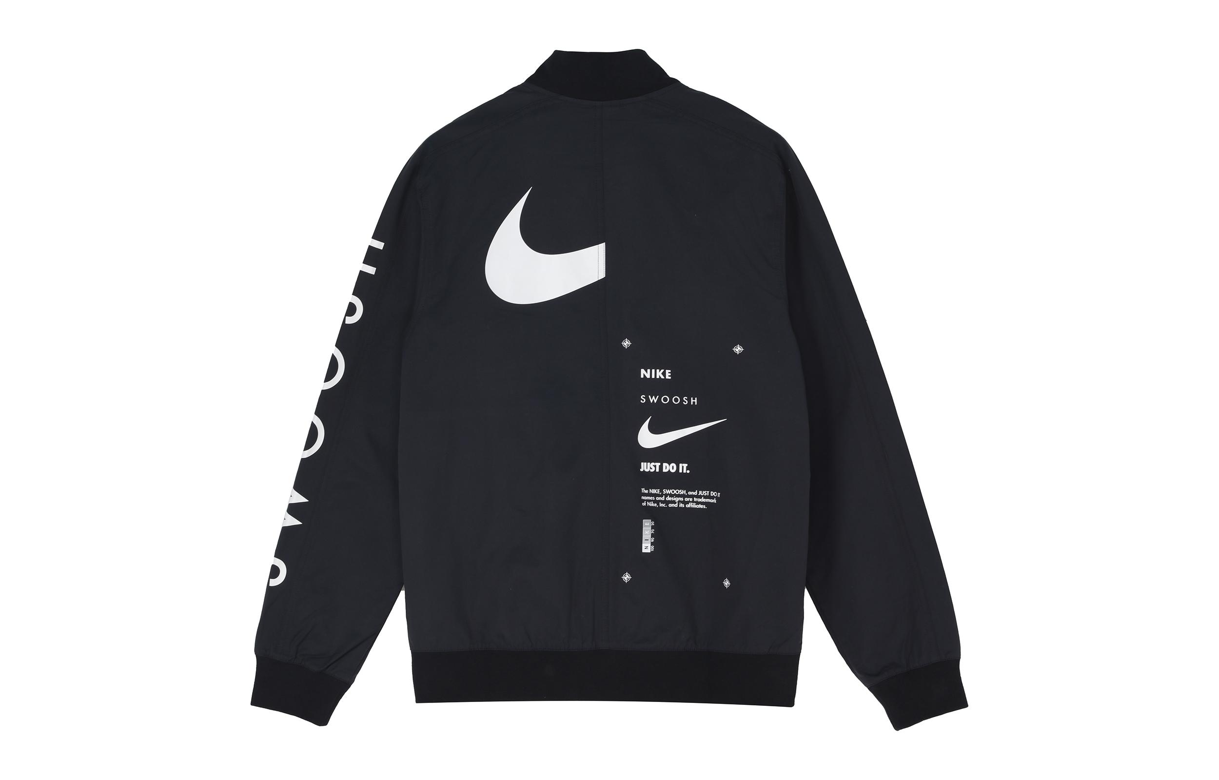 Nike Jackets Men s Black Baseball Collar Moderate Other DJ5368-010 L