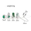 4/5Pcs Fingertip Ring Irregular Metal Silver Color Finger Ring Set Women Alloy Finger Cot Chain Nail Ring Party Jewelry