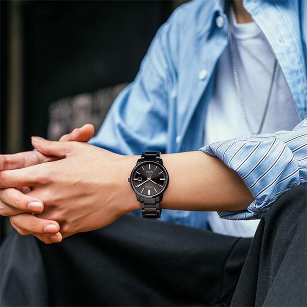 Citizen Ecology Drive Collection Light Powered Quartz Movement Stainless Steel Strap Watch BM7527-89E