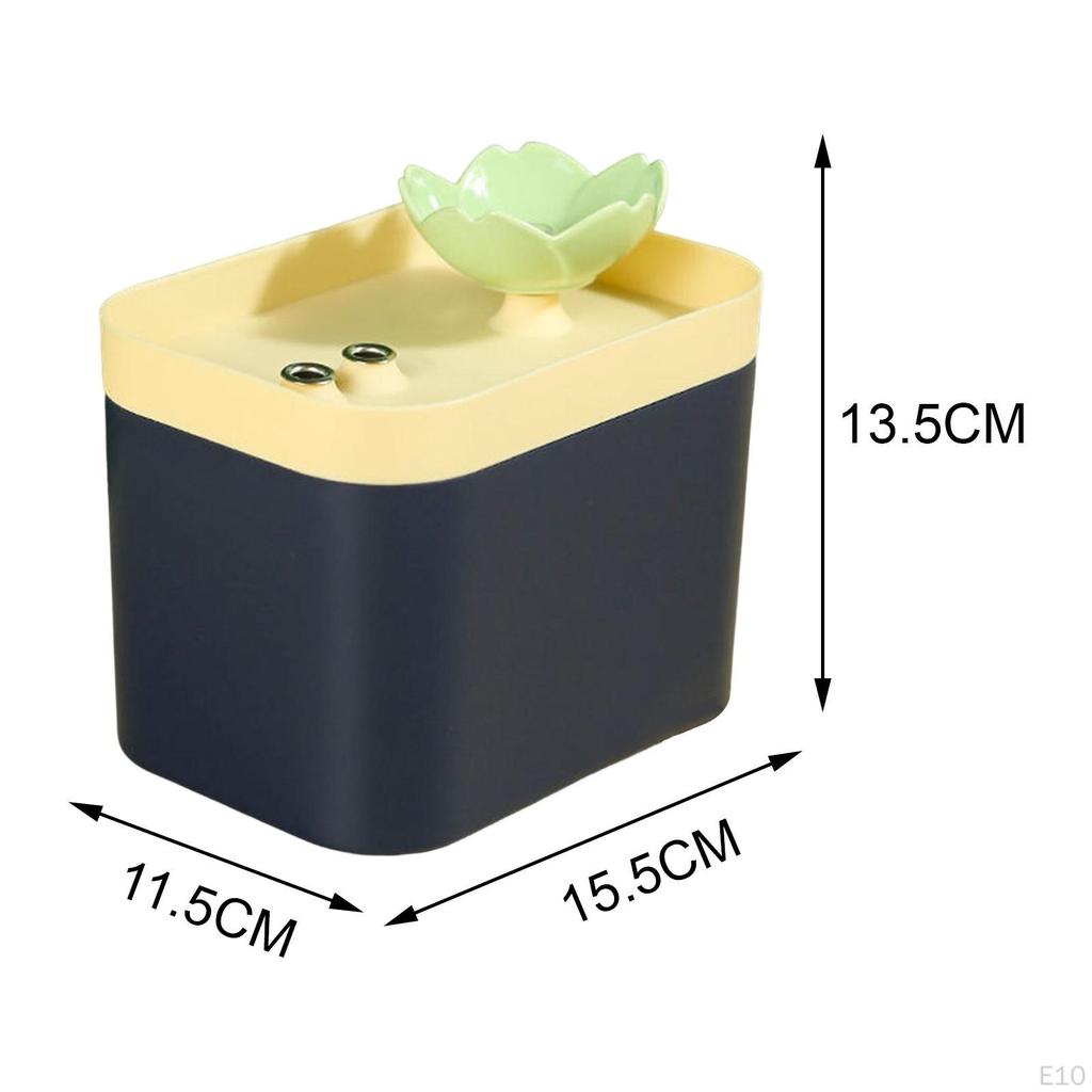 1.5L Cat Water Fountain Supplies Feeder Quiet Dispenser Portable Bowl Dish Accessories USB Drinking