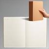 Kraft Paper A5 Notebook Set - 5-Pack, Lined Pages, Classic Design for Work Personal Use