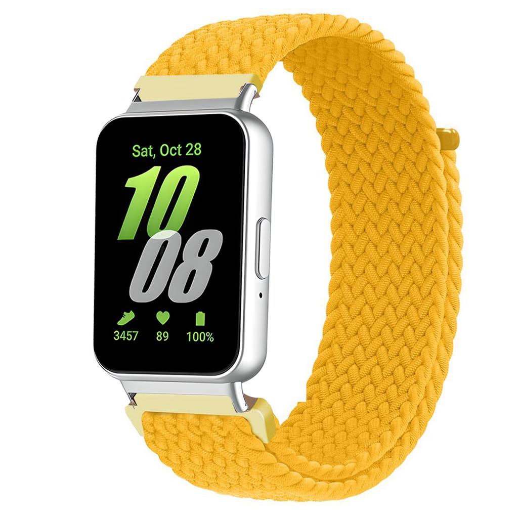 Bands for Galaxy Fit 3 Strap Accessories Sport Nylon Braided Adjustable Replacement Correa Bracelet for Samsung Galaxy Fit3 Band