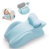 Ergonomic Memory Foam Wedge Pillow for Adults, Back Neck Shoulder Pain Relief, Adjustable Headboard Support Bed Pillow