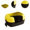 Cat Litter Box Cleaning Basin Portable Removable High Sided Anti Splashing Toilet for Indoor