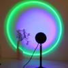 1pc 16 color LED sunset projection light, remote control, USB power supply, bedroom, party, decorative night light