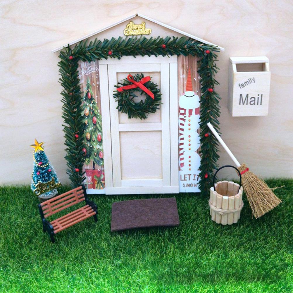 Decorative Dollhouse Accessories Set Miniature Gnome Set Accessories Dollhouse Garden Decorations Ornaments