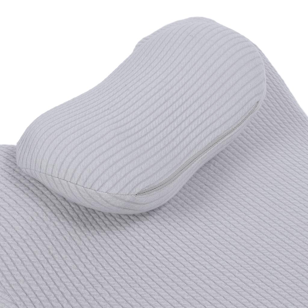 Prone Sleeping Pillow Memory Foam Bed Wedge Pillow Breathable Prone Position Pillow for Home Beauty Salon