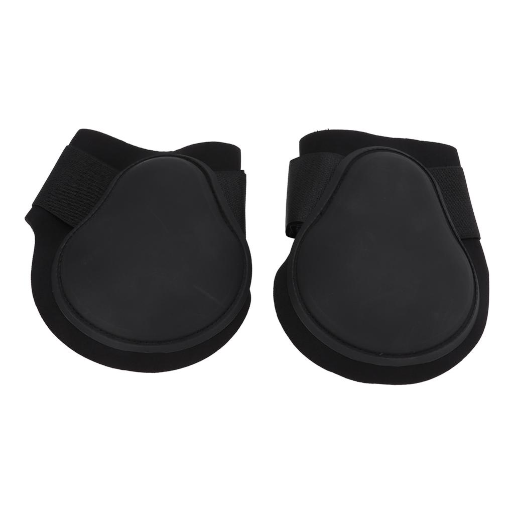 1 Pair Horse Support Boots Neoprene PU Shell Horse Hind Leg Boots for High Speed Sports