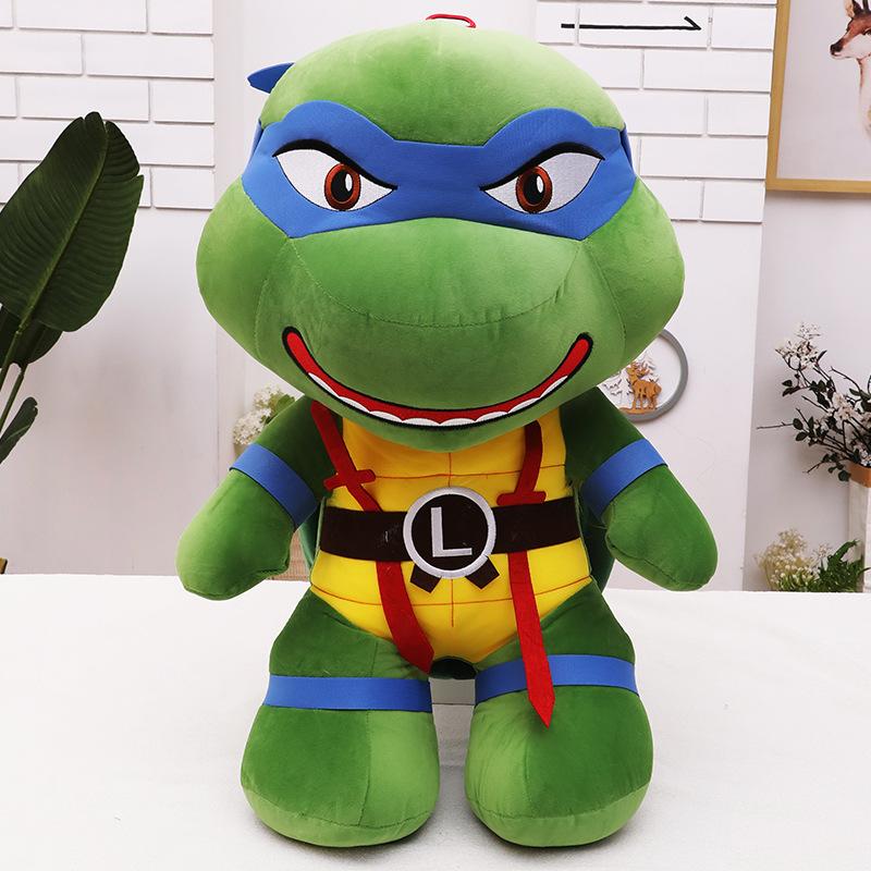 Q Version of The Twilight Ninja Turtle Plush Doll Big Eye Turtle Variety Age Doll Pillow Rag Doll Toy