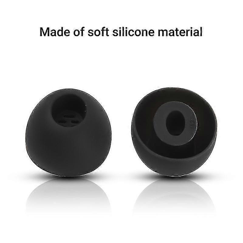1 Pair Ear Tips Soft Silicone Avoid Falling Off Replacement Earbuds Plugs Cover Compatible Huawei Freebuds 4i