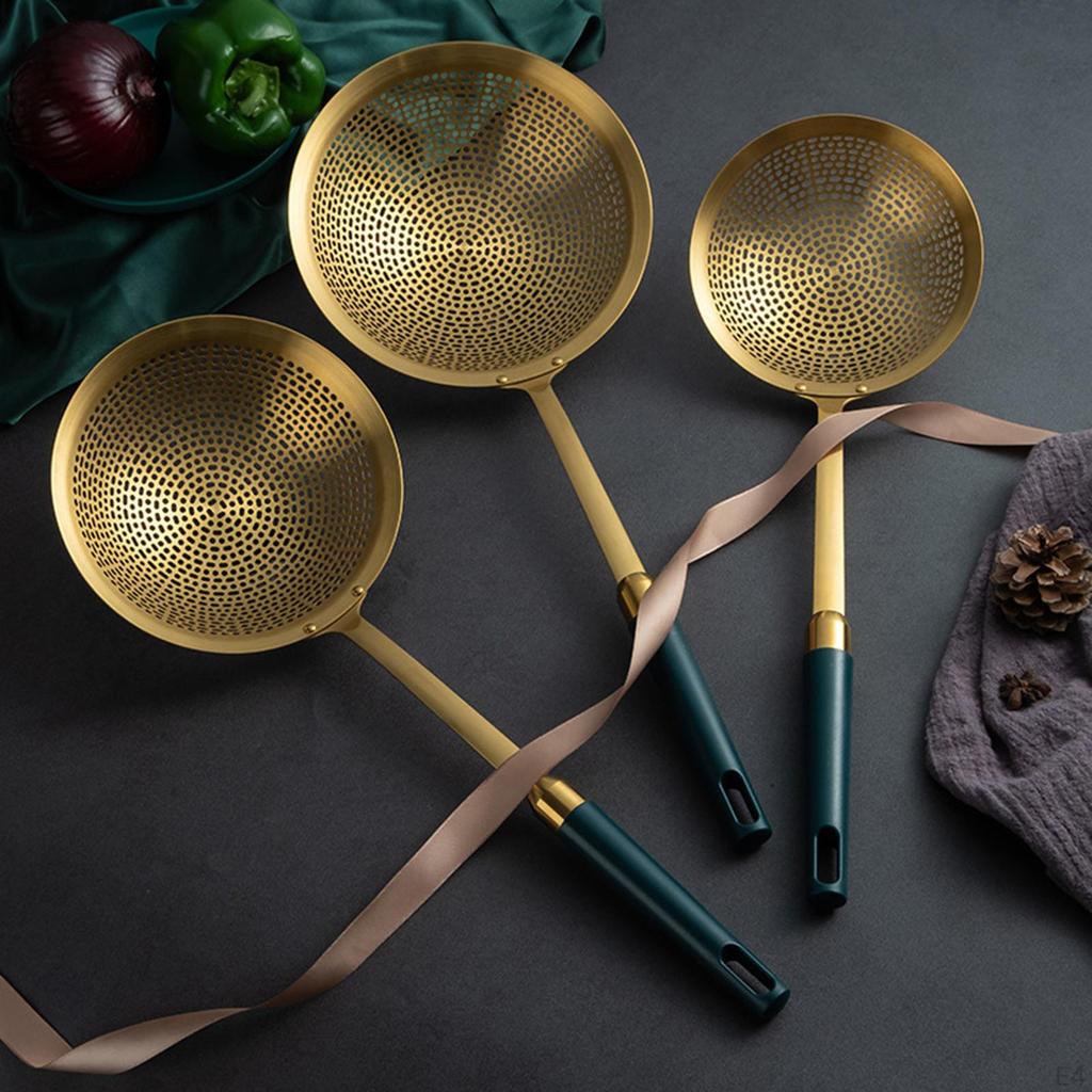 Durable Colander Food Strainer for Baking Oil Cookware
