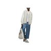 Y-3 SS23 Solid Color Hooded Pullover Long Sleeve Sweatshirt Men sweatshirt White IB4811