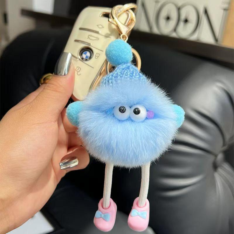 Plush Keychain Hanging Pendant for Keys, Bags and Backpacks – Soft Stuffed Charm Accessory