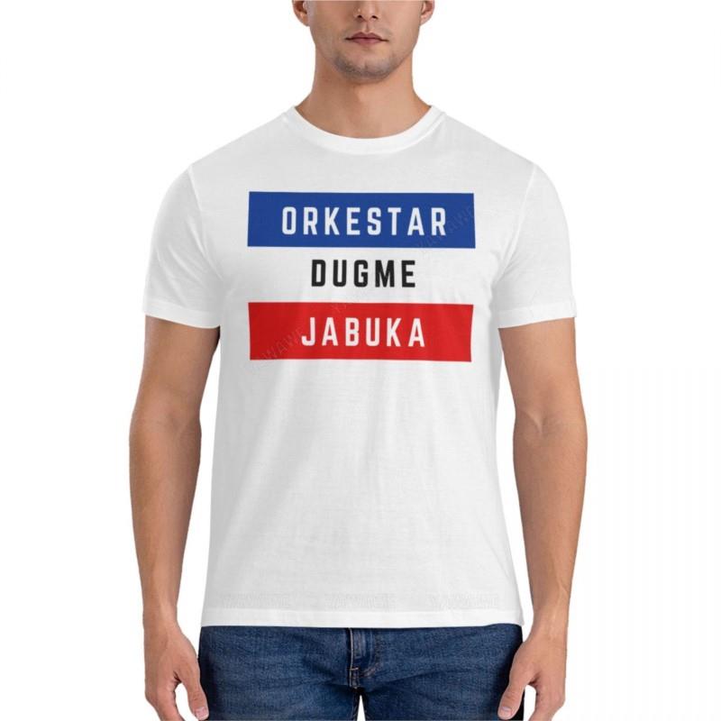 Flaga Jugosławii Bijelo Dugme Plavi Orkestar Crvena Jabuka Balkan Klasyk Koszulka bluza ubrania hipisowskie ubrania letnie