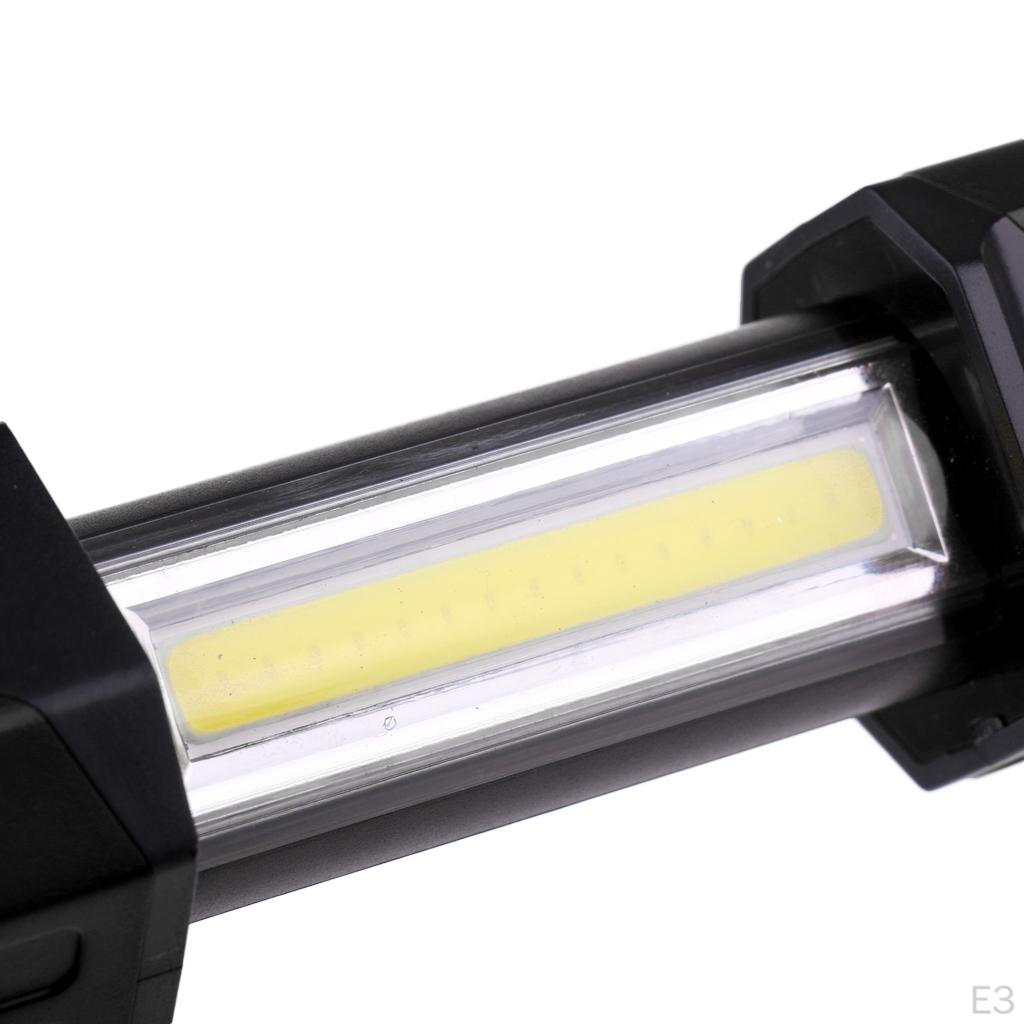 Bright COB Light Inspection Work Portable Flashlight Torch 3.5cm
