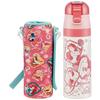 Skater Children's Stainless Steel Water Bottle, Direct Drinking, 470ml, Princess, Child-friendly, Lightweight Type, Girls, Special Cover Included, Col