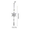 Sneeuwvlok Ornamenten Voor Kerstboom Decoratieve Hangende Hanger Kerst Kerstboom Decoratie Ornamenten Acryl Sneeuwvlok