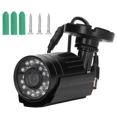 Caméra de sécurité Caméra CCTV analogique 4 en 1 Caméra de surveillance Objectif 3,6 mm Vision nocturne infrarouge