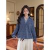 DaYuanSAD Women's Long Sleeve Layered Shirt Top for Autumn/Winter