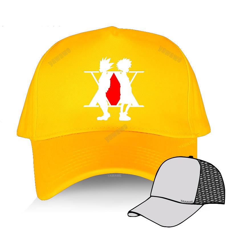 

Модная бейсболка Hunter Gon Killua HXH Manga унисекс, летняя хлопковая спортивная бейсболка для бега, рыбалки, путешествий, дышащая шапка Adjustable