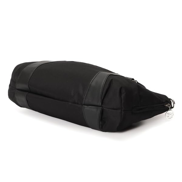 Savoy Women's Shoulder Bag, Black, SM20311701, with Hand Towel