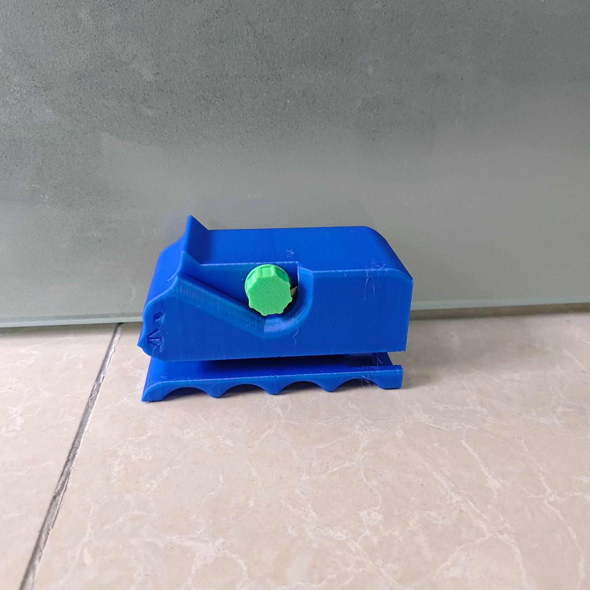 Cardboard Cutter for Cat Scratchers 3D Printing Scratching Board Cardboard Cutter without blade синий