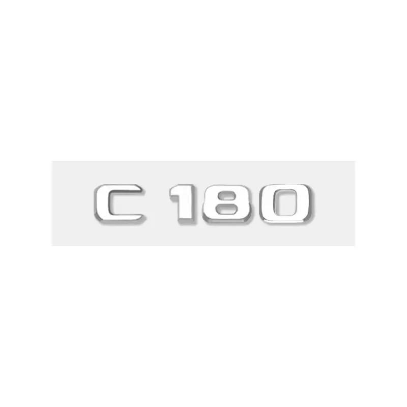 CXAFM1 C32 C35 C180 C200 C220 C230 C260 C280 C300 Logo Car Stickers for Mercedes Benz C Class Refit Rear Boot Trunk Displacement Label