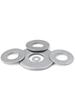 Galvanized Carbon Steel Round Flat Washer for Screw (M2, M2.5, M3, M4, M5, M6)