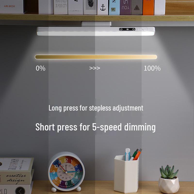 LED Eye-Friendly Magnetic Charging Desk Lamp for Dorms, Makeup, Study, and Reading