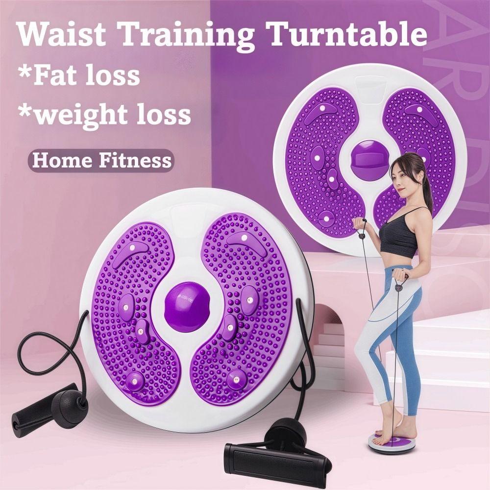 Adjustable Waist Training Turntable Thin Waist Foot Massager Waist Twisting Turntable  Home Fitness