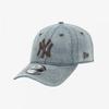 New Era New York Yankees Denim Serie Unstrukturierte Kappe Hellblau 14561855