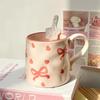 Cute Ceramic Bowknot Mug