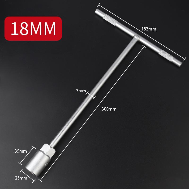 6-19mm T-Stil Steckschlüssel Mechaniker Schraubendreher Reparatur Steckschlüsselsatz Auto Mechanische Werkstattwerkzeuge Sechskantschlüssel Handwerkzeuge Mutternschlüssel