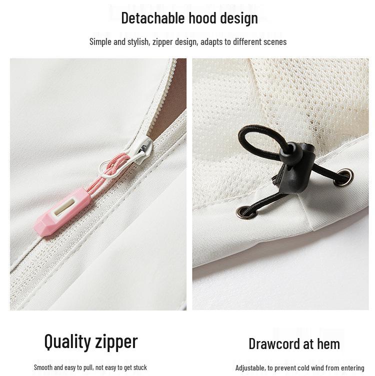 2024 Spring/Autumn Waterproof Windproof Hooded Jacket for Outdoor Sports & Leisure